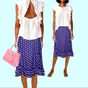 Anthropologie 🌺Odille 🌺Sprinkler Skirt 🌺 Size 2🌺